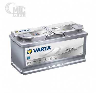Аккумулятор Varta Silver Dynamic AGM/Start-Stop Plus AGM [605901095] 6СТ-105 Ач R EN950 А 393x175x190мм